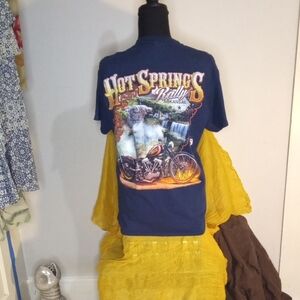 3/$25 Hot Springs Rally, Arkansas 2019 Graphic Novelty T-Shirt Size Medium